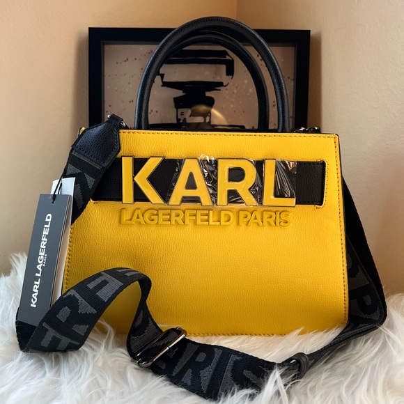 Karl Lagerfeld Bags Karl Lagerfeld Paris Simone Satchel Handbag Poshmark